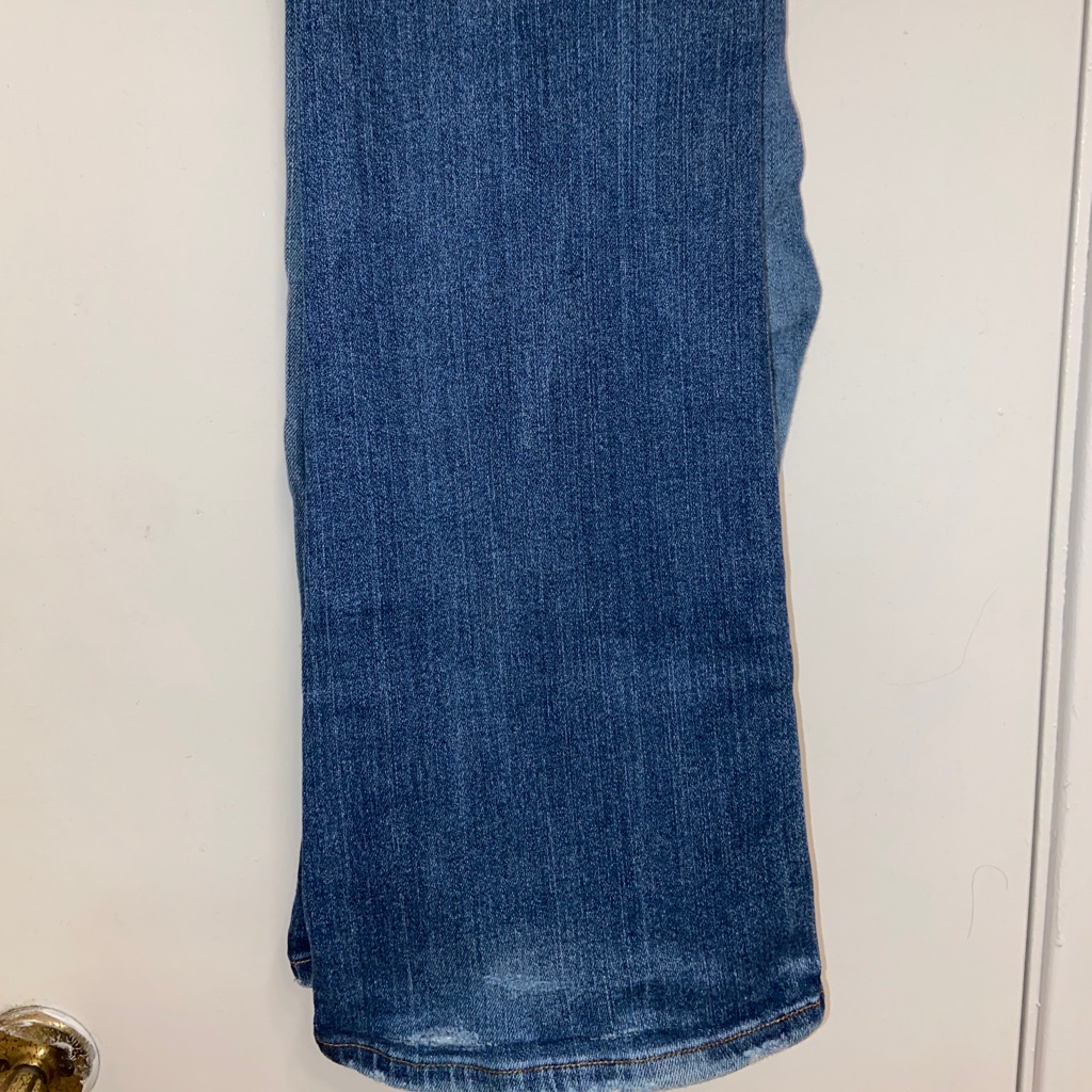 Vintage Casual Jean Dark Bootcut Western Jeans Juniors Sz 9